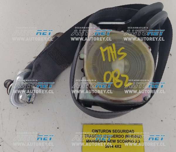 Cinturon Seguridad Trasero Izquierdo (MHS082) Mahindra New Scorpio 2.2 2014 4×2