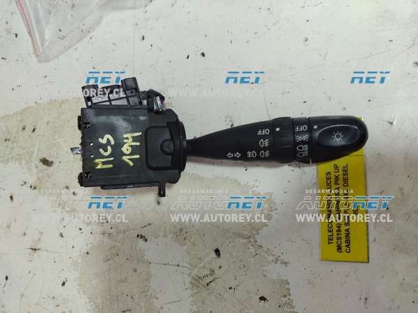 Telecomando Luces (MCS194) Mahindra Pik Up Cabina Simple 4×2 Diesel 2021