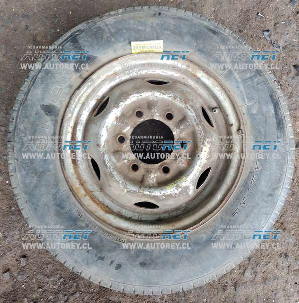 Llanta Fierro Repuesto con Neumatico 185 r14C (MLC249) Mitsubishi L200 4×4 2010 2.5 Diesel