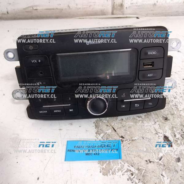 Radio touch (RNA003) Renault duster 1.6 Life 2018 Mec 4×2