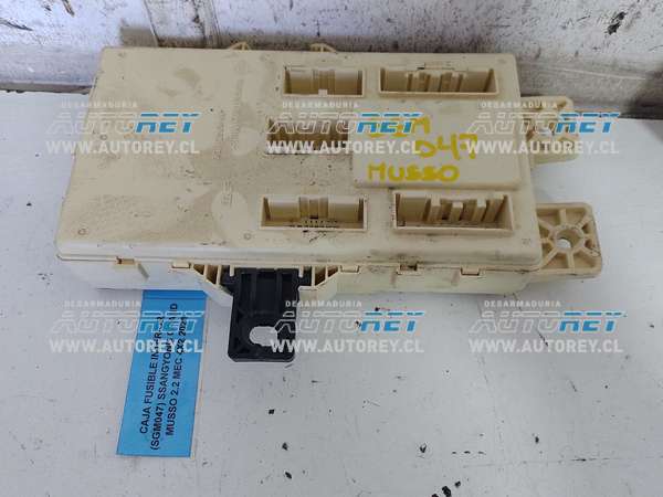Caja Fusible Interior (SGM047) SSangyong Grand Musso 2.2 MEC 4×4 2021