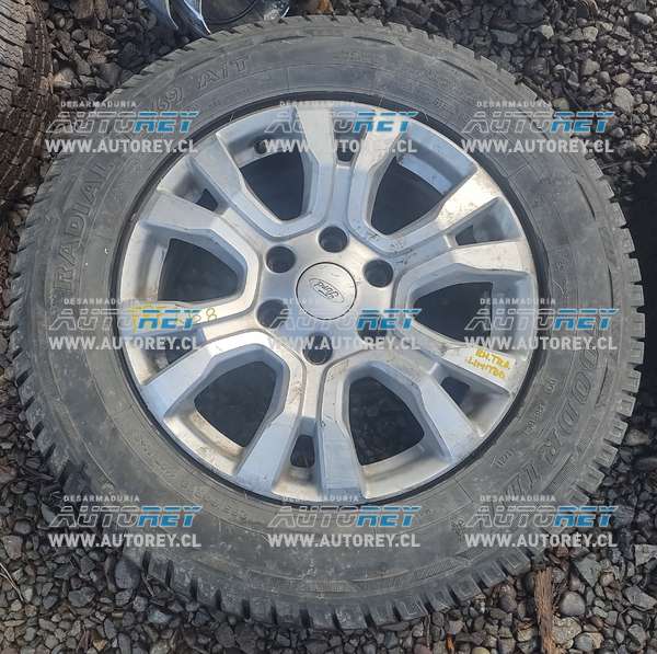 Llanta Aluminio Detalle Con Neumatico 265 60 R18 (FRF258) Ford Ranger 3.2 Diesel 4×4 2020