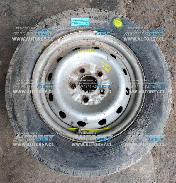 Llanta con neumático malo Delantera (HYP161) HYUNDAI PORTER 2.5 DIESEL 2008