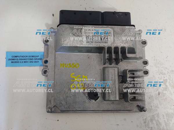 Computador DCM62AP (SGM012) SSangyong Grand Musso 2.2 MEC 4×4 2021