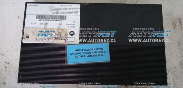 Amplificador 26777Q (DRL004) Dodge Ram 1500 5.7 AUT 4×4 Laramie 2014