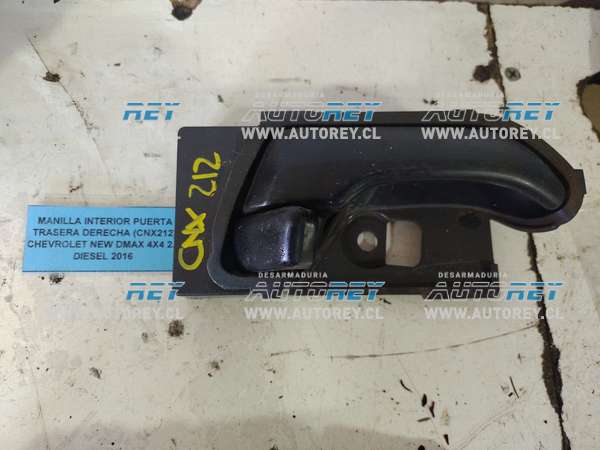 Manilla Interior Puerta Trasera Derecha (SGM212) SSangyong Grand Musso 2.2 MEC 4×4 2021