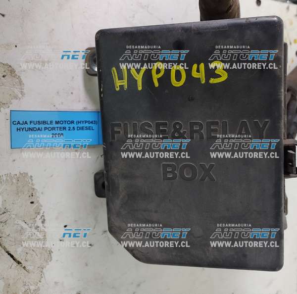 Caja Fusible Motor (HYP043) Hyundai Porter 2.5 Diesel 2008