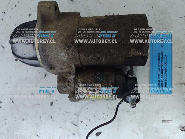 Motor Partida Arranque (SGM033) SSangyong Grand Musso 2.2 MEC 4×4 2021