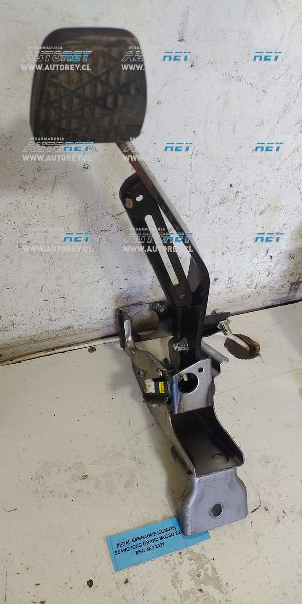 Pedal Embrague (SGM039) SSangyong Grand Musso 2.2 MEC 4×4 2021