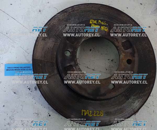 Disco Freno Delantero (MAZ228) Mazda BT50 3.2 4×4 AUT 2017