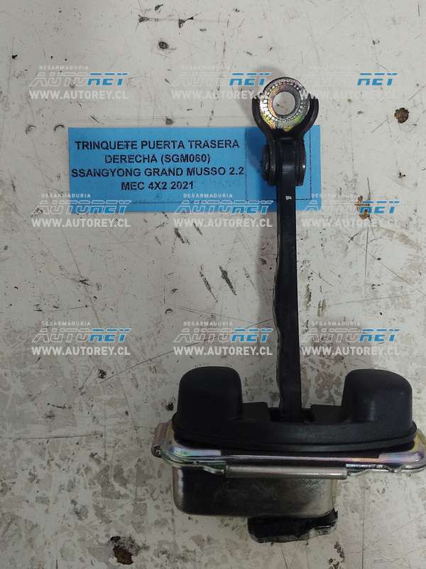 Trinquete Puerta Trasera Derecha (SGM060) SSangyong Grand Musso 2.2 MEC 4×4 2021