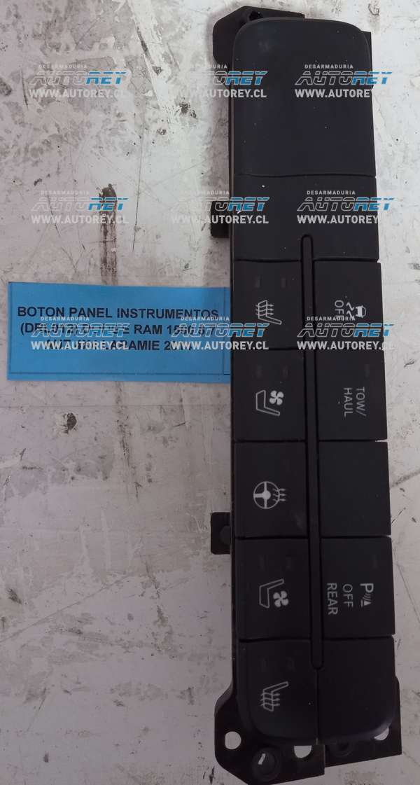 Boton panel instrumentos (DRL012) Dodge Ram 1500 5.7 AUT 4×4 Laramie 2014