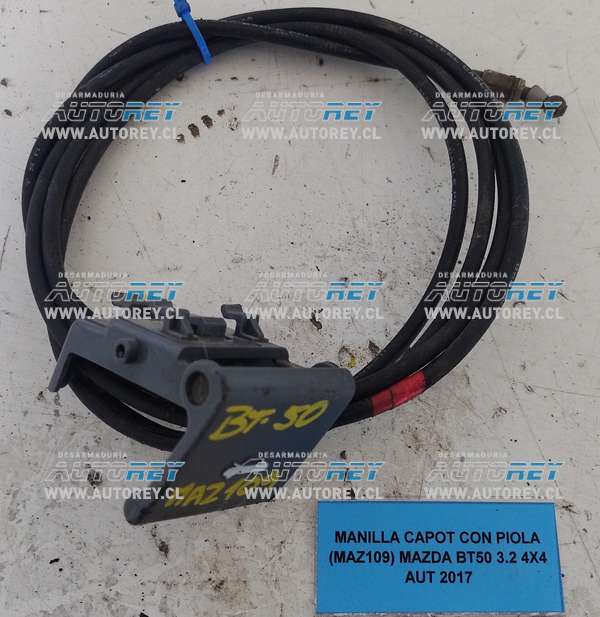 Manilla Capot Con Piola (MAZ109) Mazda BT50 3.2 4×4 AUT 2017