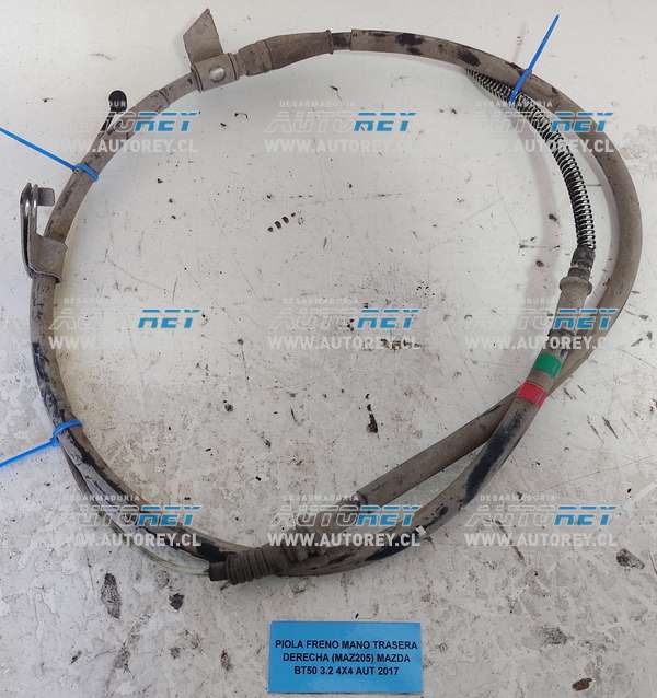Piola Freno Mano Trasera Derecha (MAZ205) Mazda BT50 3.2 4×4 AUT 2017