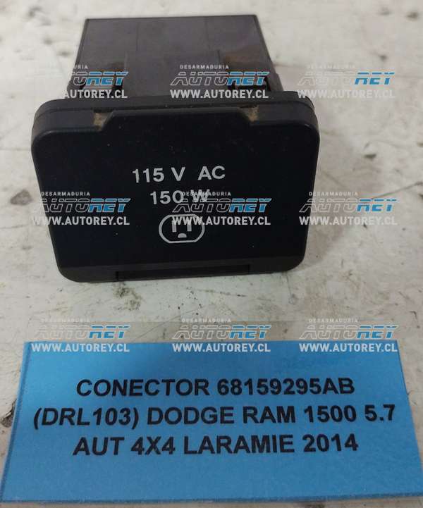 Conector 68159295AB (DRL103) Dodge Ram 1500 5.7 AUT 4×4 LARAMIE 2014