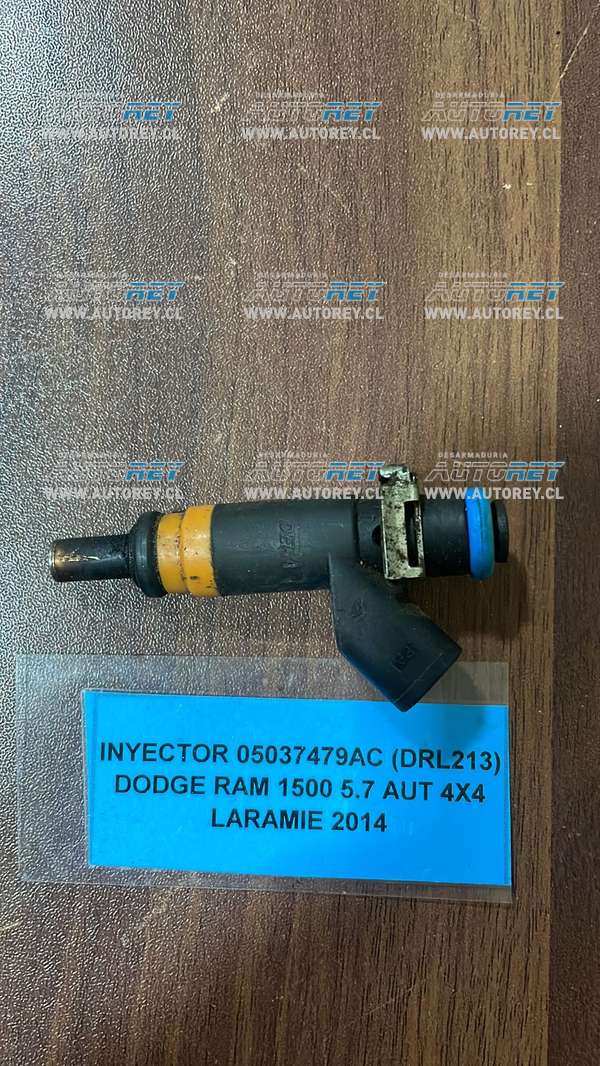 Inyector 05037479AC (DRL213) Dodge Ram 1500 5.7 AUT 4×4 Laramie 2014