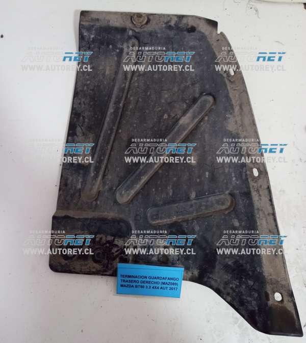 Terminacion Guardafango Trasero Derecho (MAZ089) Mazda BT50 3.2 4×4 AUT 2017