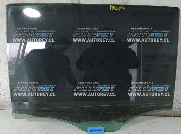 Vidrio Puerta Trasera Izquierda (MAZ195) Mazda BT50 3.2 4×4 AUT 2017