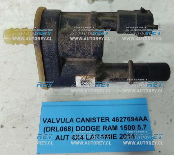 Valvula Canister 4627694AA (DRL068) Dodge Ram 1500 5.7 AUT 4×4 LARAMIE 2014