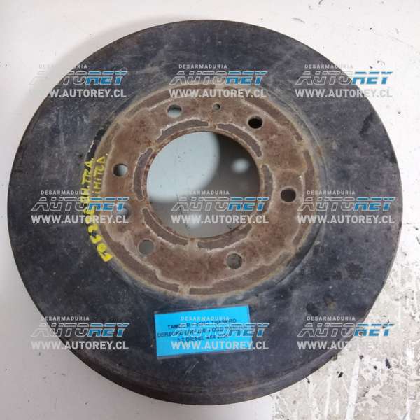 Tambor freno trasero derecho (FRF220) Ford Ranger 3.2 Diesel 4×4 2020