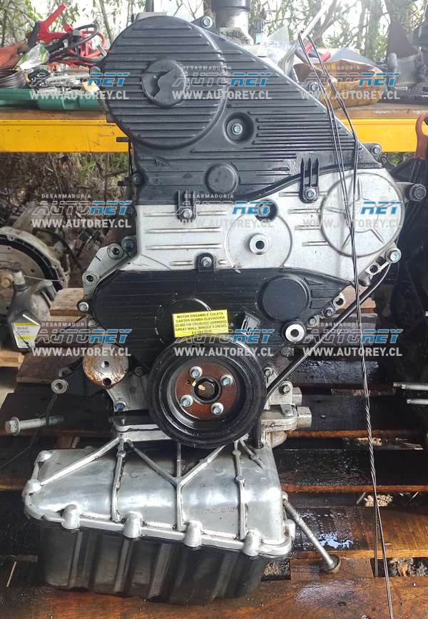 Motor Ensamble Culata Cárter Bomba Elevadora 23.000 KM Probado (GWW002) Great Wall Wingle 5 Diesel 2.0 4×4 2020