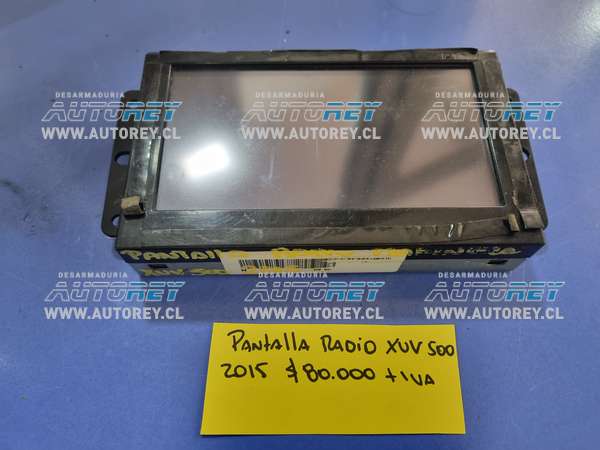 Pantalla Radio XUV 500 2015