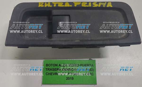 Botón Alza Vidrio Puerta Trasera Derecha (CHP042) Chevrolet Prisma 1.4 MEC 2019