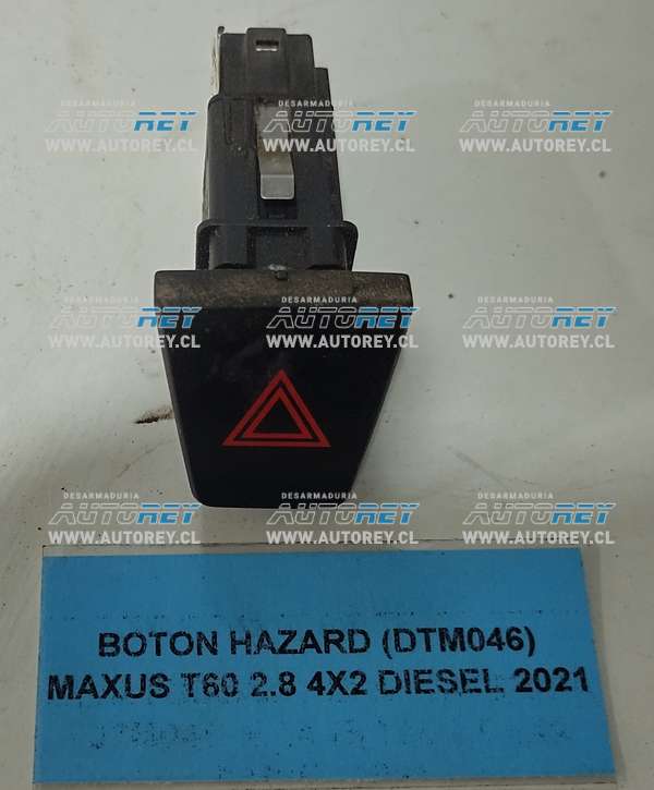 Botón Hazard (DTM046) Maxus T60 2.8 4×2 Diesel 2021