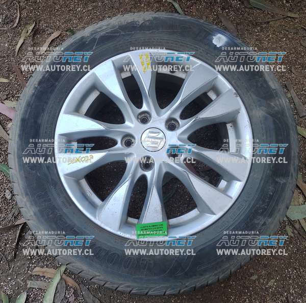 Llanta Aluminio Con Neumático 215 60 R16 (SSX027) Suzuki SX4 Crossover 4×4 2013 1.6 Mec