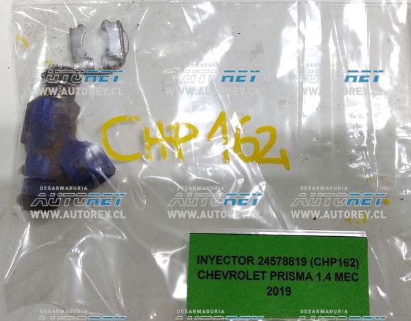 Inyector 24578819 (CHP162) Chevrolet Prisma 1.4 MEC 2019