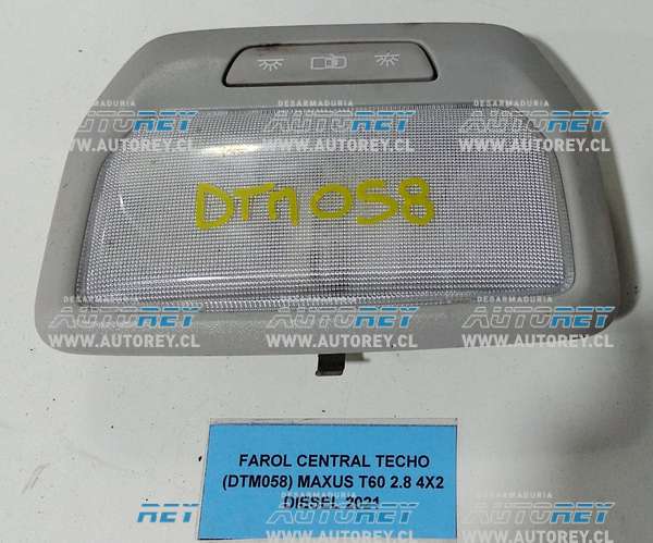 Farol Central Techo (DTM058) Maxus T60 2.8 4×2 Diesel 2021