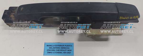 Manilla Exterior Puerta Delantera Derecha (DNC099) Chevrolet New Dmax 2.5 Diesel 4×4 2021