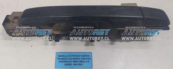 Manilla Exterior Puerta Trasera Izquierda (DNC101) Chevrolet New Dmax 2.5 Diesel 4×4 2021