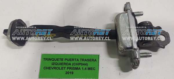 Trinquete Puerta Trasera Izquierda (CHP044) Chevrolet Prisma 1.4 MEC 2019