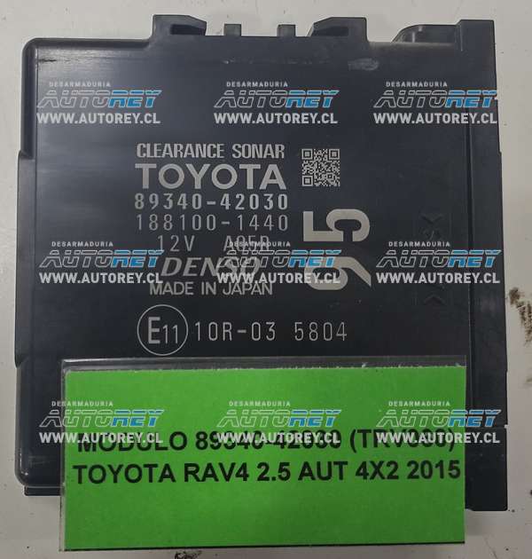 Módulo 89340-42030 (TRV060) Toyota RAV4 2.5 AUT 4×2 2015