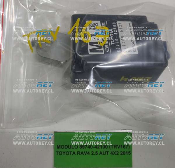 Módulo 89740-42100 (TRV167) Toyota RAV4 2.5 AUT 4×2 2015