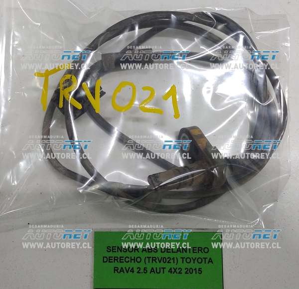 Sensor ABS Delantero Derecho (TRV021) Toyota RAV4 2.5 AUT 4×2 2015