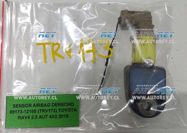 Sensor Airbag Derecho 89173-12180 (TRV173) Toyota RAV4 2.5 AUT 4×2 2015