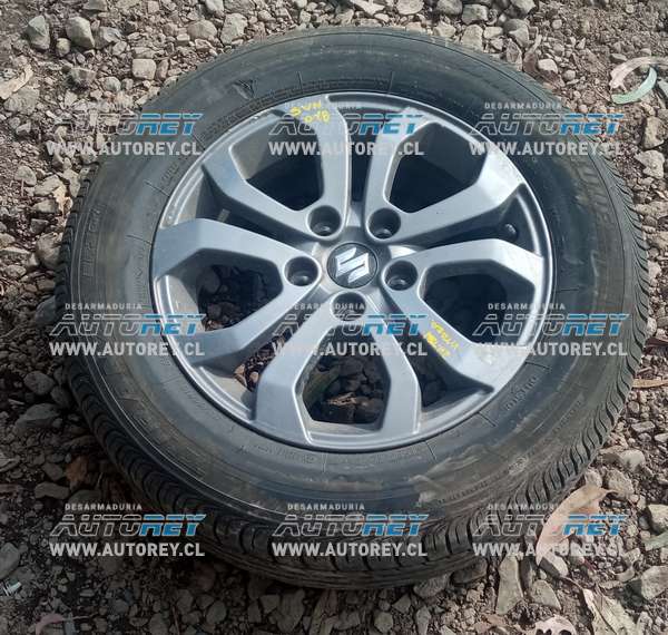 Llanta Aluminio Con Neumático 215 60 R16 (SVN018) Suzuki New Vitara 1.6 Mec 4×2 2016