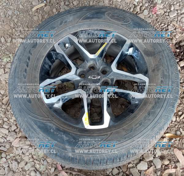 Llanta Aluminio Con Neumático 255 65 R18 (CHT027) Chevrolet Traverse LT 3.6 4×2 AUT 2019