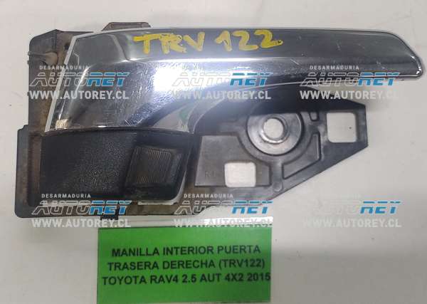 Manilla Interior Puerta Trasera Derecha (TRV122) Toyota RAV4 2.5 AUT 4×2 2015