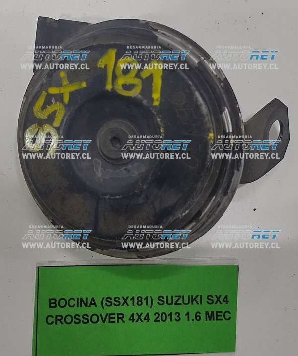 Bocina (SSX181) Suzuki SX4 Crossover 4×4 2013 1.6 Mec