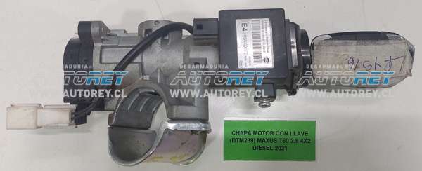 Chapa Motor Con Llave (DTM239) Maxus T60 2.8 4×2 Diesel 2021