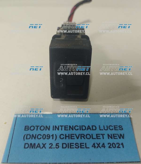 Botón Intencidad Luces (DNC091) Chevrolet New Dmax 2.5 Diesel 4×4 2021