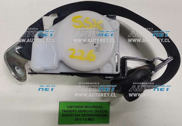 Cinturon Seguridad Trasero Derecho (SSX226) Suzuki SX4 Crossover 4×4 2013 1.6 MEC