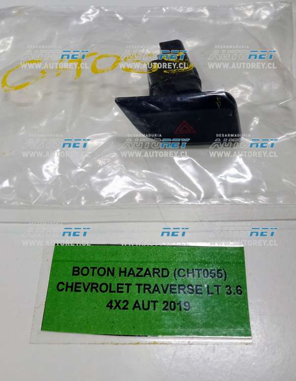 Boton Hazard (CHT055) Chevrolet Traverse LT 3.6 4×2 AUT 2019