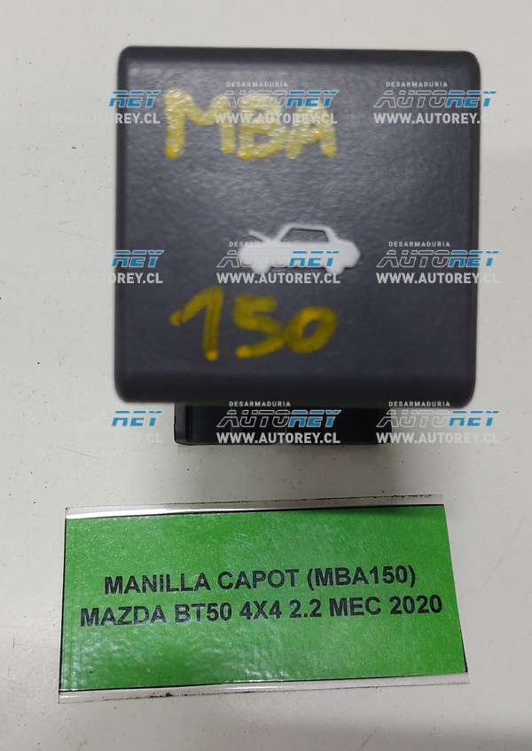 Manilla Capot (MBA150) Mazda BT50 4×4 2.2 MEC 2020