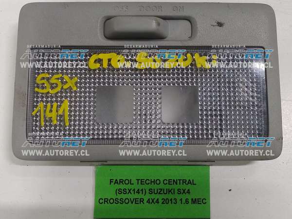 Farol Techo Central (SSX141) Suzuki SX4 Crossover 4×4 2013 1.6 Mec