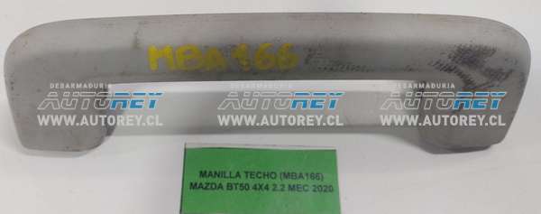 Manilla Techo (MBA166) Mazda BT50 4×4 2.2 Mec 2020