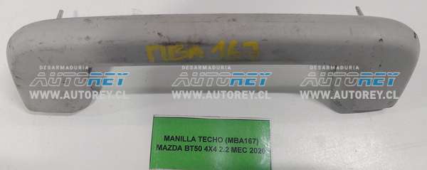 Manilla Techo (MBA167) Mazda BT50 4×4 2.2 Mec 2020